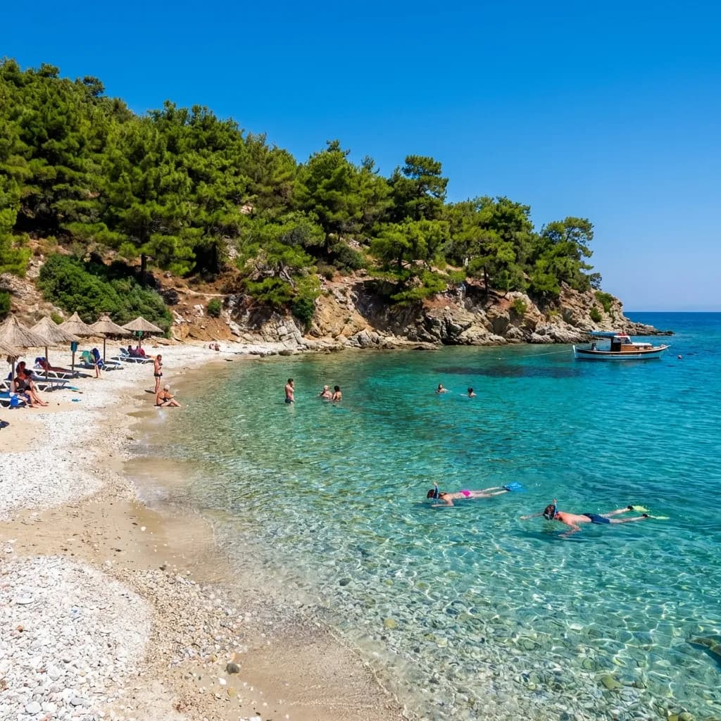 Avşa Adası Plaj Manzarası